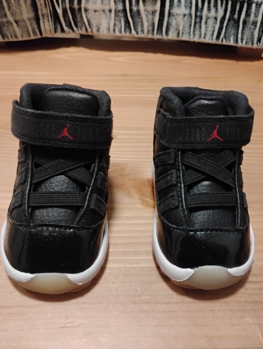 Nike Air Jordan 11 Retro 72-10 Black White TD Sz 3C Sneakers Toddler Infant